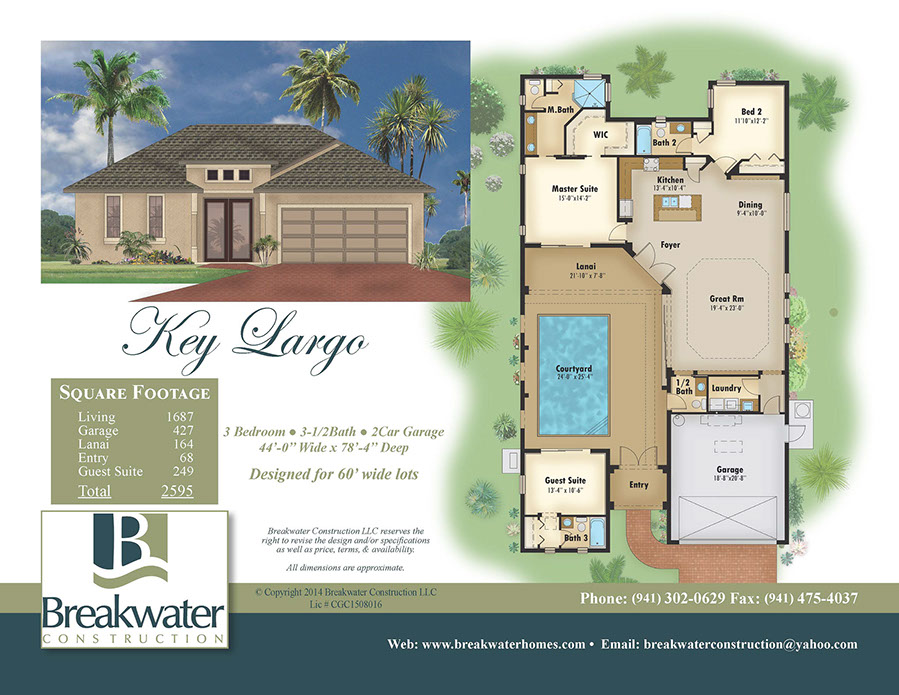 key largo model brochure