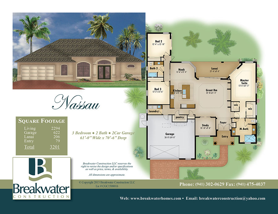 nassau model brochure