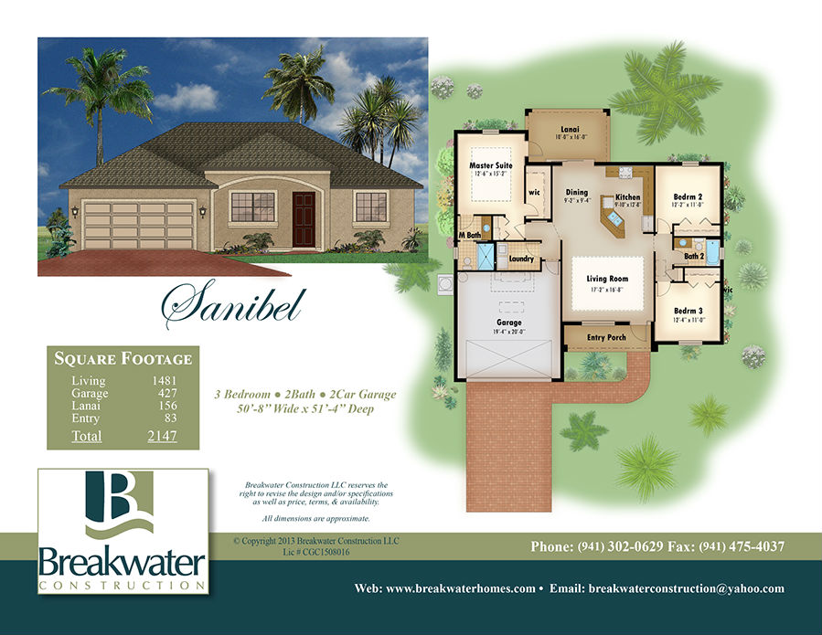 sanibel model brochure